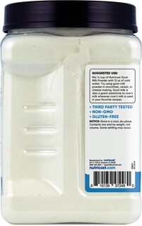 Foto 5 | Foto 5 | Leche De Cabra En Polvo Nutricost 907 G Sin Sabor Sin Gluten Sin Ogm - Venta Internacional.