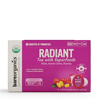 Foto 2 | Foto 2 | 10 Cápsulas Tea Bareorganics Radiant Con Superalimentos Y Probióticos - Venta Internacional.