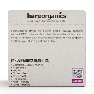 Foto 5 | Foto 5 | 10 Cápsulas Tea Bareorganics Radiant Con Superalimentos Y Probióticos - Venta Internacional.