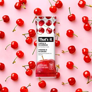 Foto 5 | Foto 5 | Bar De Frutas Eso Es Todo. Manzanas Y Cerezas 100% Naturales 12 Unidades - Venta Internacional.
