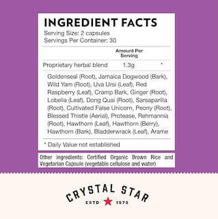 Foto 4 | Foto 4 | Suplemento Crystal Star Women's Best Friend 60 Cápsulas - Venta Internacional.