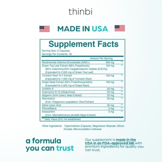 Foto 7 | Foto 7 | Suplemento Artnaturals Nad 8457 Mg Extra Strength Nmn 30 Días - Venta Internacional.