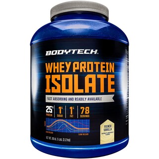 Foto 2 | Foto 2 | Proteína En Polvo Bodytech Whey Isolate Vainilla 2 27 Kg Con 25 G - Venta Internacional.