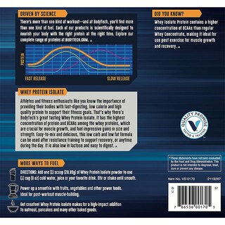 Foto 4 | Foto 4 | Proteína En Polvo Bodytech Whey Isolate Vainilla 2 27 Kg Con 25 G - Venta Internacional.