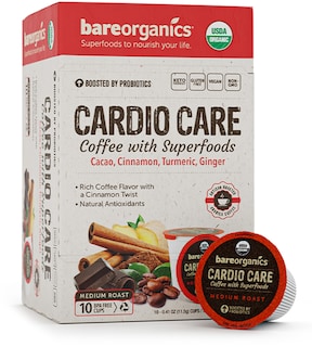 Foto 1 | Foto 1 | Cápsulas De Café Bareorganics Cardio Care Con Superalimentos 10 Tazas - Venta Internacional.