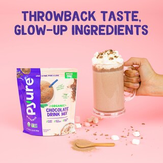 Foto 4 | Foto 4 | Drink Mix Pyure Chocolate Orgánico Sin Azúcar 200 Ml - Venta Internacional.