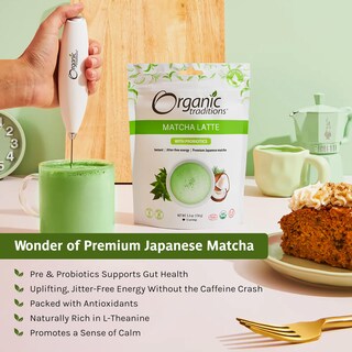 Foto 3 | Foto 3 | Té Verde Matcha Latte En Polvo Organic Traditions 150 G - Venta Internacional.