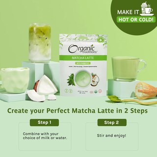 Foto 4 | Foto 4 | Té Verde Matcha Latte En Polvo Organic Traditions 150 G - Venta Internacional.