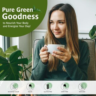 Foto 6 | Foto 6 | Té Verde Matcha Latte En Polvo Organic Traditions 150 G - Venta Internacional.