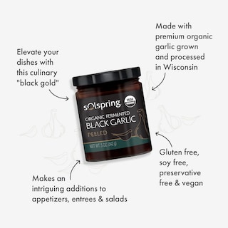 Foto 3 | Foto 3 | Ajo Negro Fermentado Dr. Mercola Solspring Organic 150 Ml - Venta Internacional.