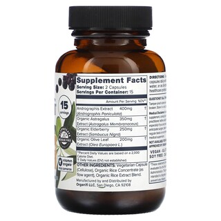 Foto 2 | Foto 2 | Suplemento Organifi Critical Immune Superfood 30 Cápsulas - Venta Internacional