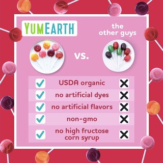 Foto 4 | Foto 4 | Pack Variado Lollipops Yumearth Organic Pops 50 Unidades - Venta Internacional.