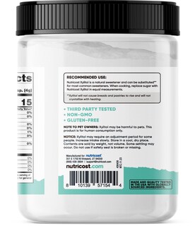 Foto 4 | Foto 4 | Polvo Granulado de Xilitol Nutricost 1.13 kg - Venta Internacional