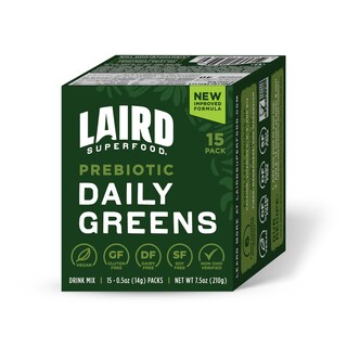 Foto 1 | Foto 1 | Prebiotic Daily Greens Powder Laird Superfood 15 Sobres - Venta Internacional.