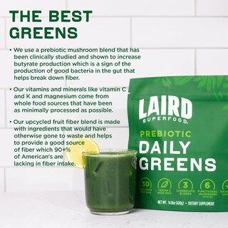 Foto 6 | Foto 6 | Prebiotic Daily Greens Powder Laird Superfood 15 Sobres - Venta Internacional.