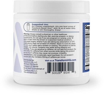 Foto 3 | Foto 3 | Suplemento Transformhq Everyday Boost Shot Para 28 Porciones - Venta Internacional.