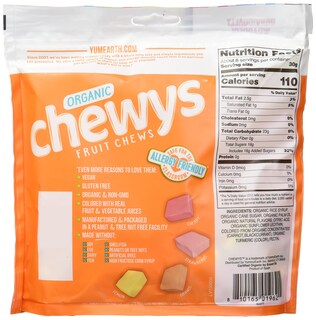 Foto 2 | Foto 2 | Caramelos Masticables Orgánicos Candy Yumearth Con Sabor A Fruta 240 Ml Veganos - Venta Internacional.