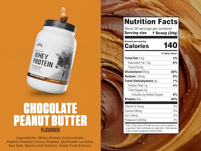 Foto 3 | Foto 3 | Niveles De Proteína De Suero En Polvo De Animales Alimentados Con Pasto 24 G Chocolate 1 Kg - Venta Internacional.