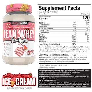 Foto 2 | Foto 2 | Proteína En Polvo Musclesport Lean Whey Revolution 2 Libras Fresa - Venta Internacional.