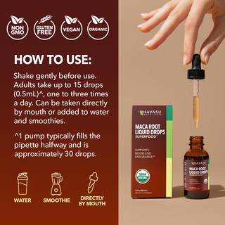 Foto 7 | Foto 7 | Suplemento Havasu Nutrition De Raíz De Maca Orgánica 30 Ml 60 Porciones - Venta Internacional.