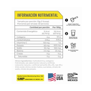 Foto 4 | Foto 4 | Colágeno Hidrolizado 43 Supplements 333 g