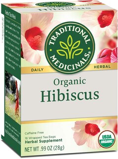 Foto 1 | Foto 1 | 16 Bolsitas De Té De Hibisco Orgánico De Tea Traditional Medicinals - Venta Internacional.