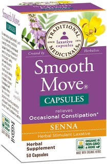 Foto 1 | Foto 1 | Suplemento Medicinal Tradicional Smooth Move Senna 50 Cápsulas - Venta Internacional.