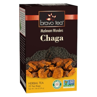 Foto 1 | Foto 1 | Té De Hierbas Bravo Tea Chaga Sin Cafeína 20 Bolsas - Venta Internacional.