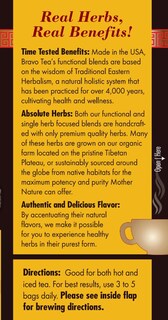 Foto 2 | Foto 2 | Té De Hierbas Bravo Tea Chaga Sin Cafeína 20 Bolsas - Venta Internacional.