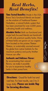 Foto 2 | Foto 2 | Té De Hierbas Bravo Tea Maitake Sin Cafeína 20 Bolsas - Venta Internacional.