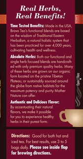 Foto 3 | Foto 3 | Té De Hierbas Bravo Tea 6 Mushroom Defense 20 Bolsitas - Venta Internacional.