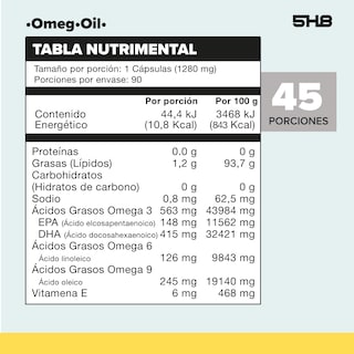 Foto 2 | Foto 2 | 5h8 Omega Oil - Omega 3-6-9  90 Caps