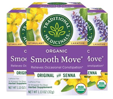 Foto 1 | Foto 1 | Té de Hierbas Traditional Medicinals Smooth Move Senna 3 Pack - Venta Internacional
