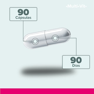 Foto 3 | Foto 3 | Suplemento Alimenticio 5h8 Multivit 90 Caps