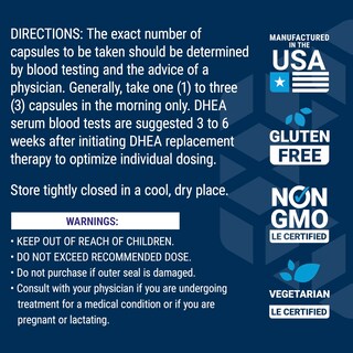 Foto 6 | Foto 6 | Supplement Life Extension Dhea 60 Cápsulas Vegetarianas - Venta Internacional.