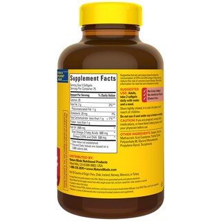 Foto 7 | Foto 7 | Suplemento De Aceite De Pescado Nature Made Burp Less 1000 Mg 150 Cápsulas Blandas - Venta Internacional.