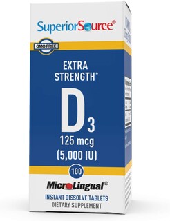 Foto 5 | Foto 5 | Vitamina D3 5000 Ui Comprimidos Microlinguales De Fuente Superior 100 Unidades - Venta Internacional.