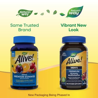 Foto 2 | Foto 2 | Multivitamínico Gomoso Nature's Way Alive! ¡premium 75u Para Hombre! - Venta Internacional.