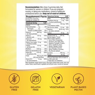 Foto 5 | Foto 5 | Multivitamínico Gomoso Nature's Way Alive! ¡premium 75u Para Hombre! - Venta Internacional.