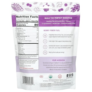 Foto 2 | Foto 2 | Smoothie Boost Organic Traditions Fiber Fuel Berry 300 G - Venta Internacional.