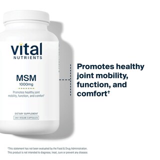 Foto 3 | Foto 3 | Suplemento Vital Nutrients Msm 1000 Mg 240 Cápsulas - Venta Internacional.
