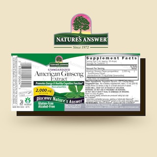 Foto 2 | Foto 2 | Suplemento Nature's Answer Con Raíz Americana De Ginseng 30 Ml - Venta Internacional.