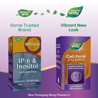 Foto 2 | Foto 2 | Suplemento Nature's Way Cell Forté Ip-6 E Inositol 120 Cápsulas - Venta Internacional.