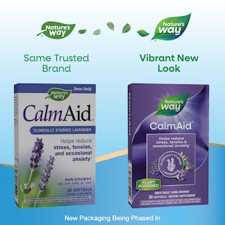 Foto 2 | Foto 2 | Complementa Nature's Way Calmaid Con Aceite De Lavanda Silexan 30 Cápsulas Blandas - Venta Internacional.