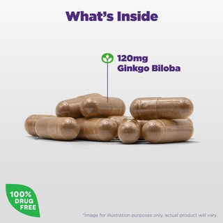 Foto 3 | Foto 3 | Suplemento Natrol Brain Health Ginkgo Biloba 120 Mg 60 Cápsulas - Venta Internacional.