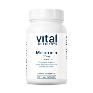 Foto 1 | Foto 1 | Suplemento Para Dormir Vital Nutrients Melatonina 20 Mg 60 Cápsulas - Venta Internacional.