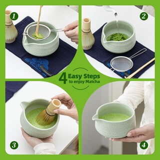 Foto 2 | Foto 2 | Juego De Batidores De Matcha Teanagoo Green 7 Unidades Para Ceremonia Con Cuenco - Venta Internacional.