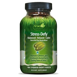 Foto 1 | Foto 1 | Suplemento Irwin Naturals Stress-defy 84 Cápsulas Blandas Líquidas - Venta Internacional.