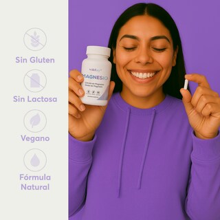 Foto 6 | Foto 6 | Magnesio Citrato Vitday 90 Cápsulas