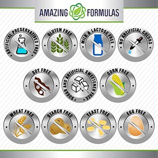 Foto 5 | Foto 5 | Suplemento Amazing Formulas Mastic Gum 1000 Mg 60 Cápsulas - Venta Internacional.